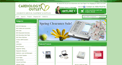 Desktop Screenshot of cardiologyoutlet.com